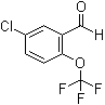 结构式 CAS# 1092461-15-8, 5-氯-2-(三氟甲氧基)苯甲醛