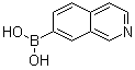 structure of CAS# 1092790-21-0, Isoquinolin-7-ylboronic acid;B-7-Isoquinolinylboronic acid