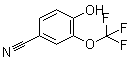 4-Hydroxy-3-(trifluoromethoxy)benzonitrile molecular structure (CAS 1093397-72-8)