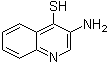 structure of CAS# 109543-48-8, 3-Amino-4-mercaptoquinoline;3-Amino-4-quinolinethiol