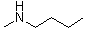 N-甲基-1-丁胺分子结构 (CAS 110-68-9)