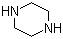 structure of CAS# 110-85-0, Piperazine;1,4-Diazacyclohexane