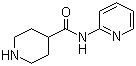 structure of CAS# 110105-31-2, N-(Pyridin-2-yl)piperidine-4-carboxamide