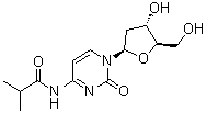 N-Isobutyryl-2'-deoxycytidine molecular structure (CAS 110522-75-3)