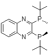 结构式 CAS# 1107608-80-9, 2,3-二[(S)-(叔丁基)甲基膦基]喹喔啉