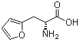结构式 CAS# 110772-46-8, D-3-(2-呋喃基)丙氨酸