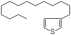 structure of CAS# 110851-66-6, 3-Tetradecylthiophene