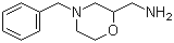 structure of CAS# 110859-47-7, 1-(4-Benzylmorpholin-2-yl)methanamine;1-[4-(Phenylmethyl)-2-morpholinyl]methanamine; 2-Aminomethyl-4-benzylmorpholine; [(4-Benzyl-1,4-oxazinan-2-yl)methyl]amine; [[4-(Phenylmethyl)-2-morpholinyl]methyl]amine