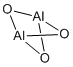 structure of CAS# 11092-32-3, Aluminum oxide;2,4,5-Trioxa-1,3-dialuminabicyclo[1.1.1]pentane