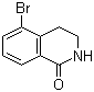 structure of CAS# 1109230-25-2, 5-Bromo-3,4-dihydroisoquinolin-1(2H)-one