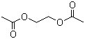 乙二醇二乙酸酯分子结构 (CAS 111-55-7)