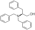 structure of CAS# 111060-52-7, (S)-(+)-2-(Dibenzylamino)-3-phenyl-1-propanol