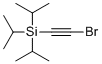 structure of CAS# 111409-79-1, (Bromoethynyl)triisopropylsilane;2-bromoethynyl-tri(propan-2-yl)silane