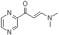 structure of CAS# 111781-53-4, 3-(Dimethylamino)-1-(2-pyrazinyl)-2-propen-1-one