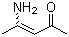 4-Amino-3-penten-2-one molecular structure (CAS 1118-66-7)