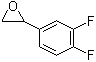 结构式 CAS# 111991-13-0, 2-(3,4-二氟苯基)环氧乙烷
