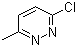 结构式 CAS# 1121-79-5, 3-氯-6-甲基哒嗪