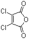 Dichloromaleic anhydride molecular structure (CAS 1122-17-4)