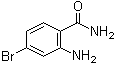结构式 CAS# 112253-70-0, 2-氨基-4-溴苯甲酰胺