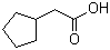 Cyclopentaneacetic acid molecular structure (CAS 1123-00-8)