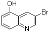 结构式 CAS# 1123738-15-7, 3-溴-5-喹啉醇