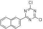 2,4-Dichloro-6-(2-naphthalenyl)-1,3,5-triazine molecular structure (CAS 112719-97-8)