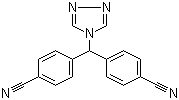4,4'-(4H-1,2,4-Triazol-4-ylmethylene)bisbenzonitrile molecular structure (CAS 112809-52-6)