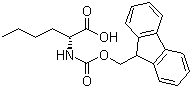 Fmoc-D-Norleucine molecular structure (CAS 112883-41-7)