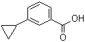 结构式 CAS# 1129-06-2, 3-环丙基苯甲酸