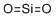 structure of CAS# 112945-52-5, Silicon dioxide;dioxosilane; Fumed Silicas; Silica gel