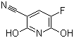 结构式 CAS# 113237-18-6, 2,6-二羟基-5-氟-3-氰基吡啶