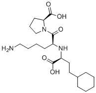 结构式 CAS# 1132650-67-9, N2-((1S)-1-羧基-3-环己基丙基)-L-赖氨酰-L-脯氨酸