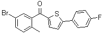 2-(5-Bromo-2-methylbenzoyl)-5-(4-fluorophenyl)thiophene molecular structure (CAS 1132832-75-7)