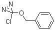 structure of CAS# 113711-60-7, 3-Chloro-3-(phenylmethoxy)-3H-diazirine;(Benzyloxy)chlorodiazirine