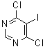 structure of CAS# 1137576-38-5, 4,6-Dichloro-5-iodopyrimidine