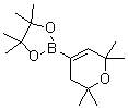 结构式 CAS# 1142363-56-1, 2,2,6,6-四甲基-4-(4,4,5,5-四甲基-[1,3,2]二氧硼杂环戊烷-2-基)-3,6-二氢-2H-吡喃
