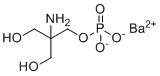 structure of CAS# 114252-50-5, Fosfomycin EP Impurity C (Barium Salt);[2-amino-3-hydroxy-2-(hydroxymethyl)propyl] phosphate;barium(2+)