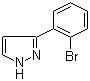 structure of CAS# 114382-20-6, 3-(2-Bromophenyl)pyrazole