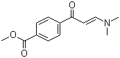 结构式 CAS# 114431-72-0, 4-[(2E)-3-(二甲基氨基)-1-氧代-2-丙烯-1-基]苯甲酸甲酯