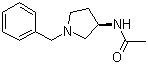 structure of CAS# 114636-33-8, N-((R)-1-Benzylpyrrolidin-3-yl)acetamide;(R)-(+)-1-Benzyl-3-acetylaminopyrrolidine