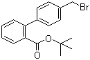 structure of CAS# 114772-40-6, tert-Butyl 4'-(bromomethyl)biphenyl-2-carboxylate;4'-Bromomethylbiphenyl-2-carboxylic acid tert-butyl ester