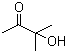 3-Hydroxy-3-methyl-2-butanone molecular structure (CAS 115-22-0)