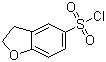 structure of CAS# 115010-11-2, 2,3-Dihydro-1-benzofuran-5-sulfonyl chloride;2,3-Dihydrobenzo[b]furan-5-sulfonyl chloride