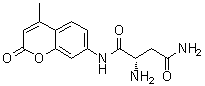 structure of CAS# 115047-89-7, (2S)-2-Amino-N1-(4-methyl-2-oxo-2H-1-benzopyran-7-yl)butanediamide