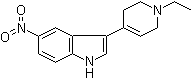 structure of CAS# 1152720-77-8, 3-(1-Ethyl-1,2,3,6-tetrahydropyridin-4-yl)-5-nitro-1H-indole