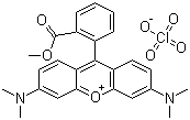 structure of CAS# 115532-50-8, Tetramethylrhodamine methyl ester perchlorate