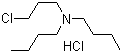 结构式 CAS# 115555-77-6, N-丁基-N-(3-氯丙基)-1-丁胺盐酸盐