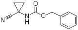 结构式 CAS# 1159735-22-4, (1-氰基环丙基)氨基甲酸苄酯
