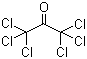 结构式 CAS# 116-16-5, 六氯丙酮