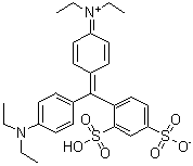 C.I. Acid Blue 1 molecular structure (CAS 116-95-0)
